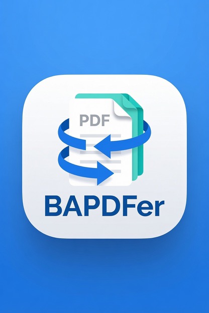 BAPDFer desktop PDF assembly tool